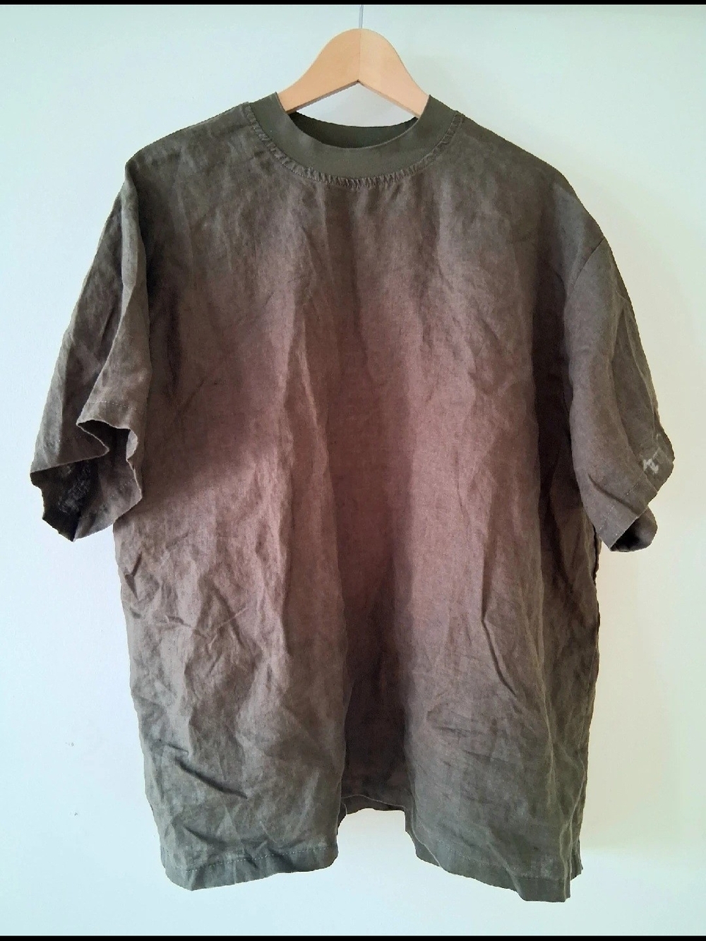 👕+🩳 100% Linen Matching Set, Women Sz M